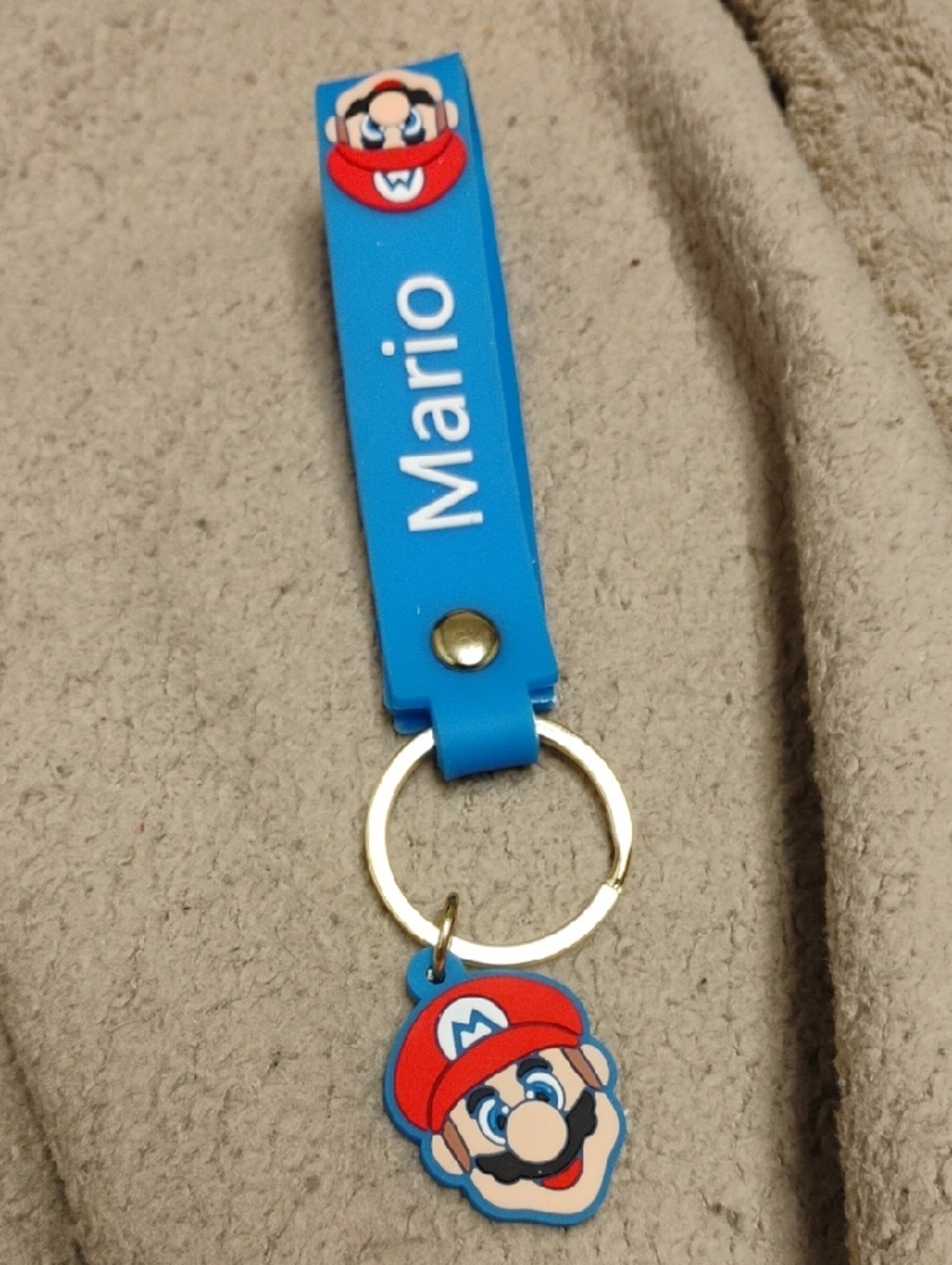 SEGA MARIO KEYCHAIN MINT CONDITION
